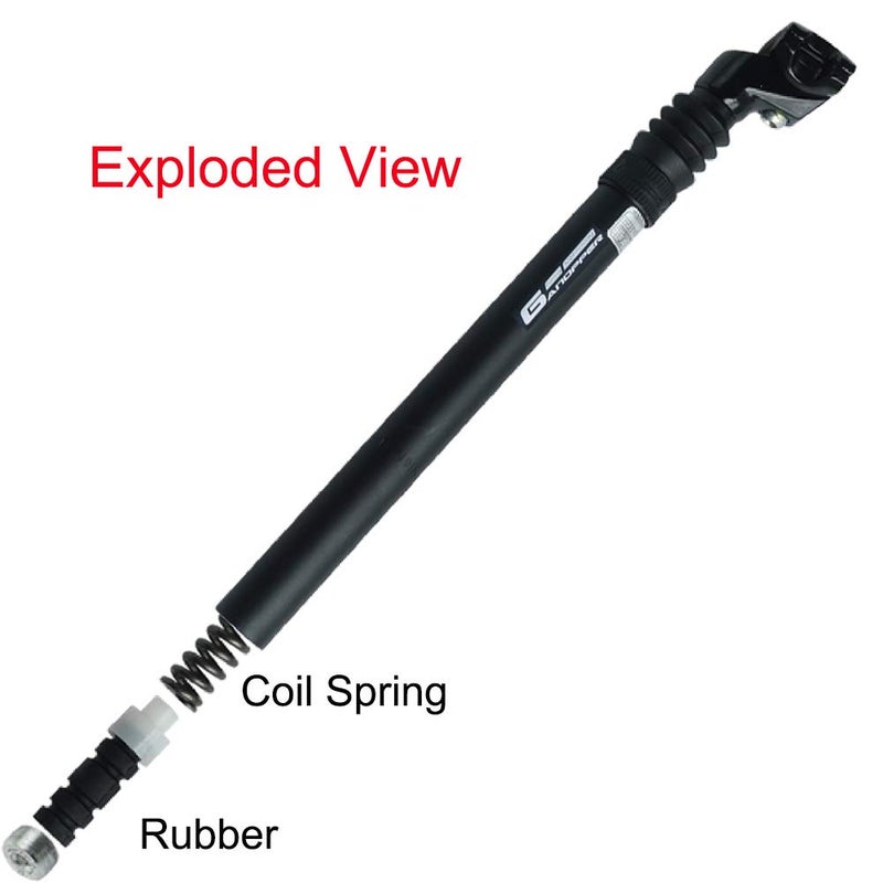 GANOPPER Adjustable Damping Mountain Bike Seatpost Suspension 31.6mm Adjustable Bike Seat Post Suspension Bike Part (31.6350mm) - Image 4